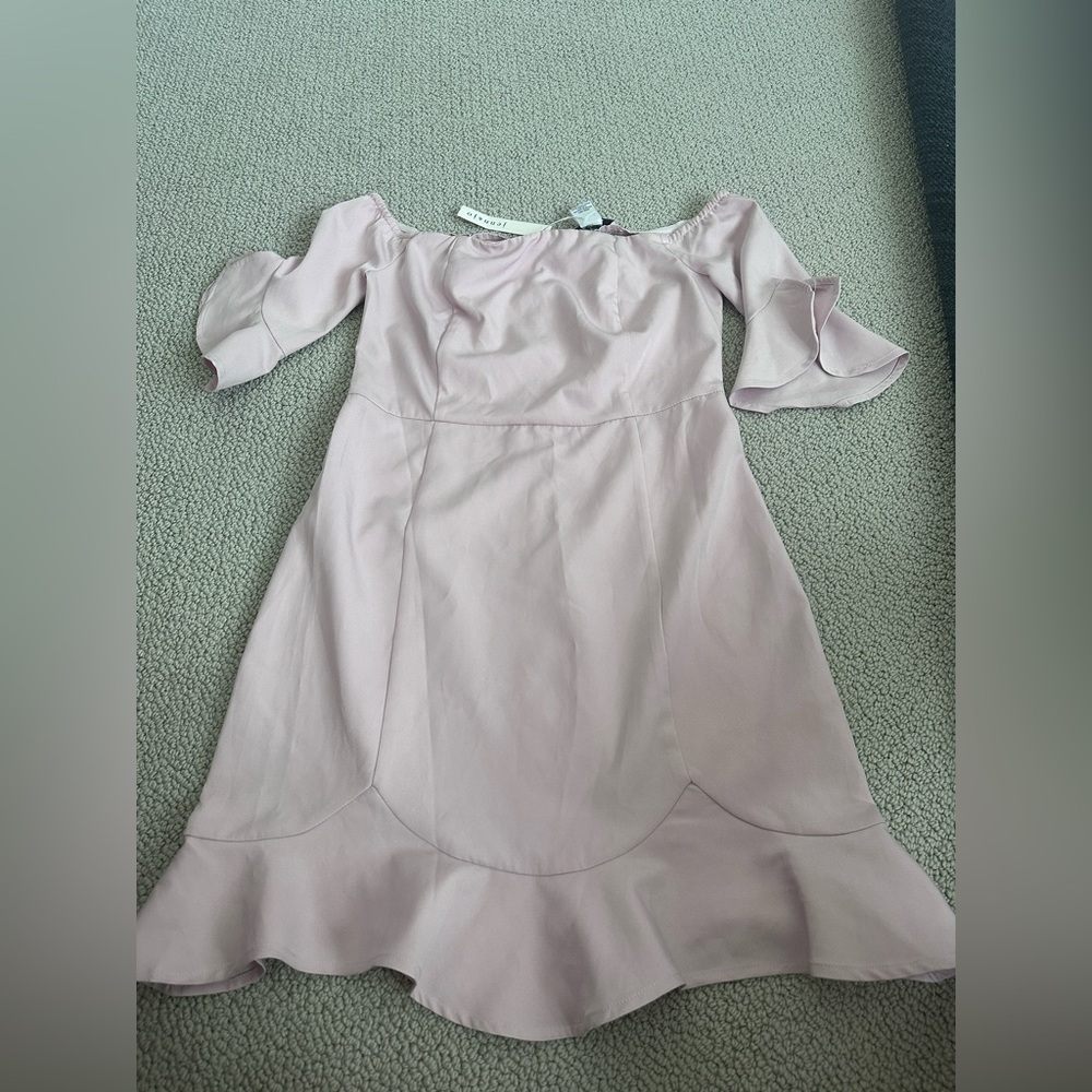 jenn & jo Pink Flowy Mini Dress Womens Size Medium